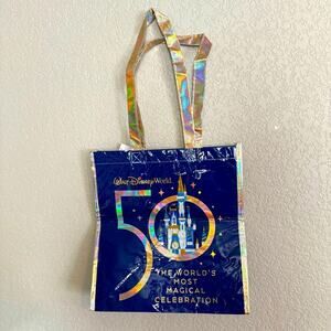 Walt Disney World 50th Anniversary Reusable Tote Bag –‎ Mickey & Minnie